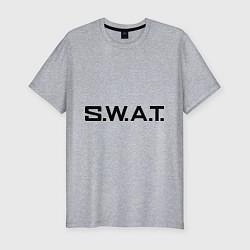 Футболка slim-fit S.W.A.T, цвет: меланж