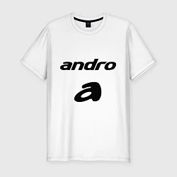 Футболка slim-fit Andro, цвет: белый