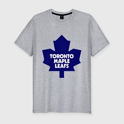Футболка slim-fit Toronto Maple Leafs, цвет: меланж