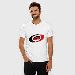 Футболка slim-fit Carolina Hurricanes, цвет: белый — фото 2