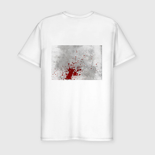Мужская slim-футболка Walking Dead: Maggie Green / Белый – фото 2