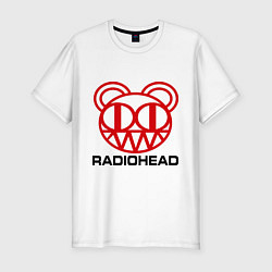 Футболка slim-fit Radiohead, цвет: белый