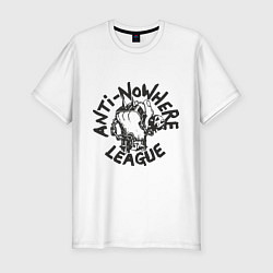 Футболка slim-fit Anti Nowhere League, цвет: белый