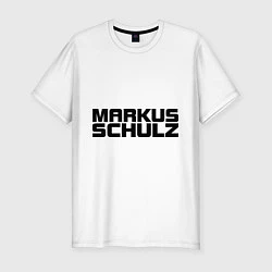 Мужская slim-футболка Markus Schulz