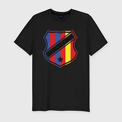 Мужская slim-футболка Barcelona: old mark