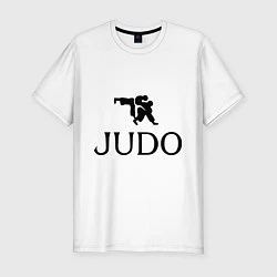 Мужская slim-футболка Judo