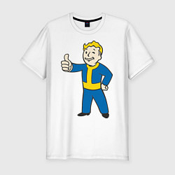 Футболка slim-fit Fallout Boy, цвет: белый