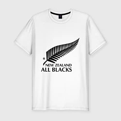 Мужская slim-футболка New Zeland: All blacks