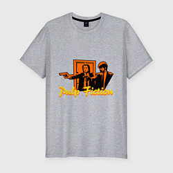 Футболка slim-fit Pulp Fiction, цвет: меланж