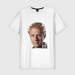 Футболка slim-fit EQ: Armin van Buuren, цвет: белый