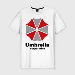 Мужская slim-футболка Umbrella corporation