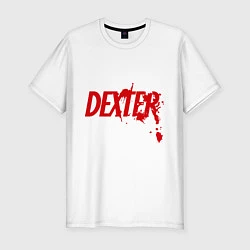 Мужская slim-футболка Dexter Blood