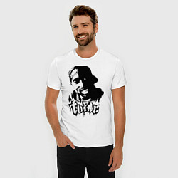 Футболка slim-fit 2pac, цвет: белый — фото 2