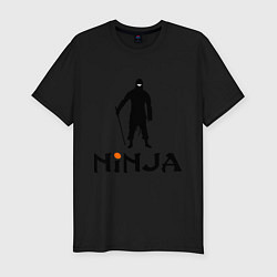 Футболка slim-fit Black Ninja, цвет: черный