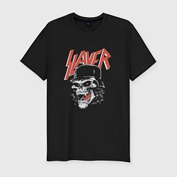 Мужская slim-футболка Slayer: Rage Soldier