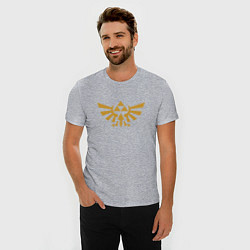 Футболка slim-fit The Legend of Zelda, цвет: меланж — фото 2