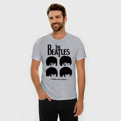 Футболка slim-fit A Hard Days Night, цвет: меланж — фото 2