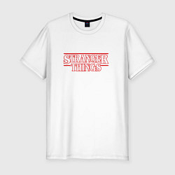 Футболка slim-fit Stranger Things, цвет: белый