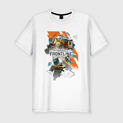 Мужская slim-футболка Titanfall: Frontline