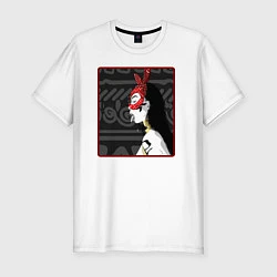 Футболка slim-fit Supreme girl III, цвет: белый