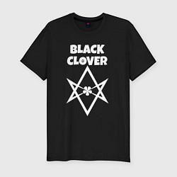 Мужская slim-футболка Black Clover