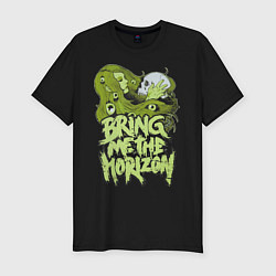 Футболка slim-fit Bring Me The Horizon: Green Girl, цвет: черный