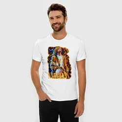 Футболка slim-fit Cobain Art, цвет: белый — фото 2