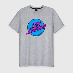 Футболка slim-fit San Junipero, цвет: меланж