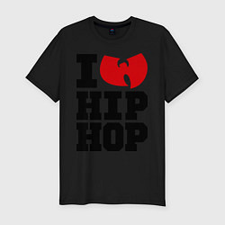 Футболка slim-fit I wu hip-hop, цвет: черный