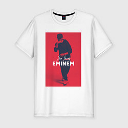 Футболка slim-fit Slim Shady: Eminem, цвет: белый