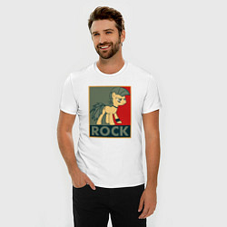 Футболка slim-fit Rock Pony, цвет: белый — фото 2