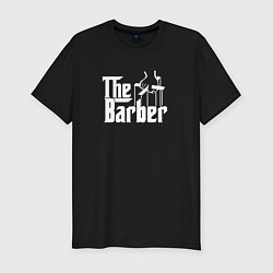 Футболка slim-fit The Barber Godfather, цвет: черный