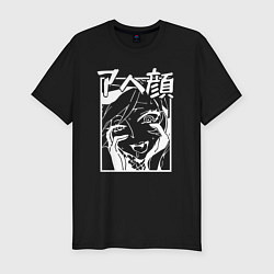 Футболка slim-fit Ahegao Black, цвет: черный