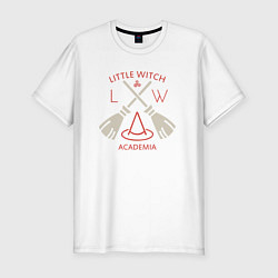 Футболка slim-fit Little Witch Academia, цвет: белый