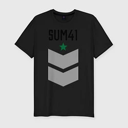 Футболка slim-fit Sum-41: Star, цвет: черный