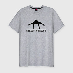 Мужская slim-футболка Street workout v
