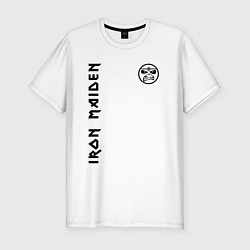 Футболка slim-fit Iron Maiden Style, цвет: белый