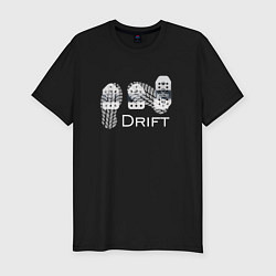 Мужская slim-футболка Drift