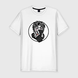 Футболка slim-fit Scarlxrd: Dead Face, цвет: белый