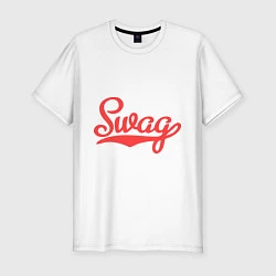 Мужская slim-футболка SWAG School
