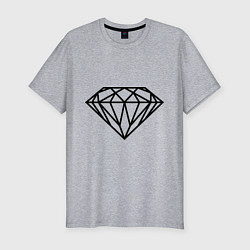 Мужская slim-футболка SWAG Diamond