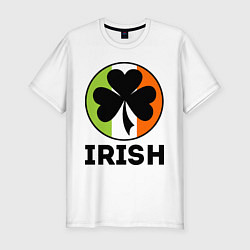 Футболка slim-fit Irish - цвет флага, цвет: белый