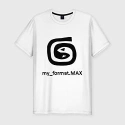 Мужская slim-футболка 3D Max