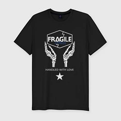 Мужская slim-футболка Fragile Express