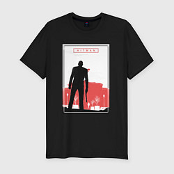 Мужская slim-футболка Hitman: City Killer