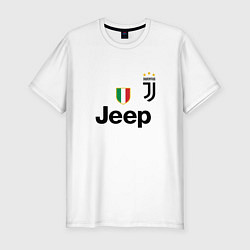 Футболка slim-fit Ronaldo: Juve Sport, цвет: белый