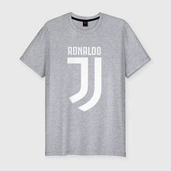 Футболка slim-fit Ronaldo CR7, цвет: меланж