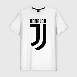 Мужская slim-футболка Ronaldo CR7