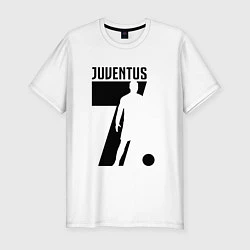 Футболка slim-fit Juventus: Ronaldo 7, цвет: белый