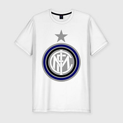 Футболка slim-fit Inter FC, цвет: белый